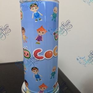 Blue Cocomelon Inspired Tumbler